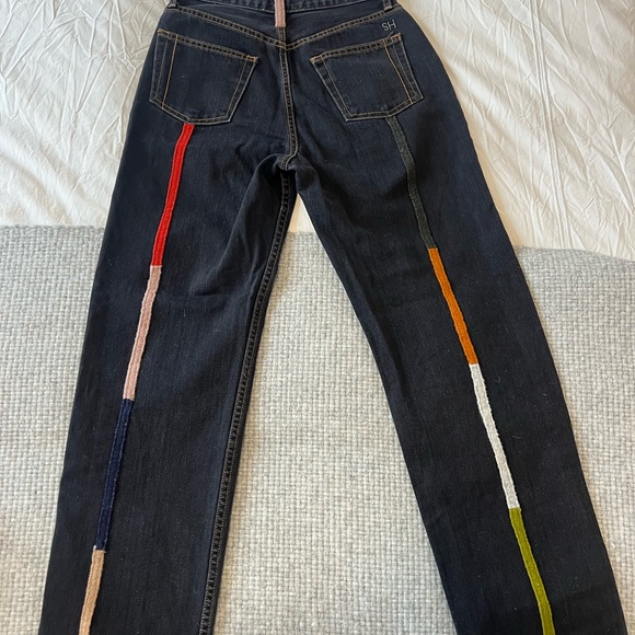 Woolen Rainbow Childhood Straight in Washed Black - Picture 3 of 6